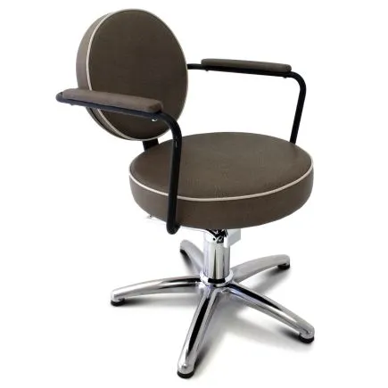 REM Calypso Nero Hydraulic Styling Chair - Black