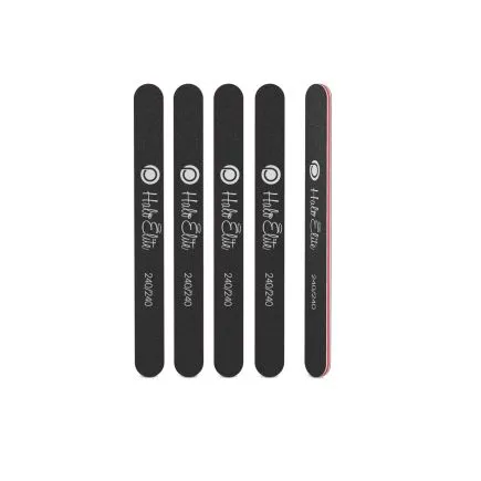 Halo Elite Black Nail Files 240/240 Grit (5pk)