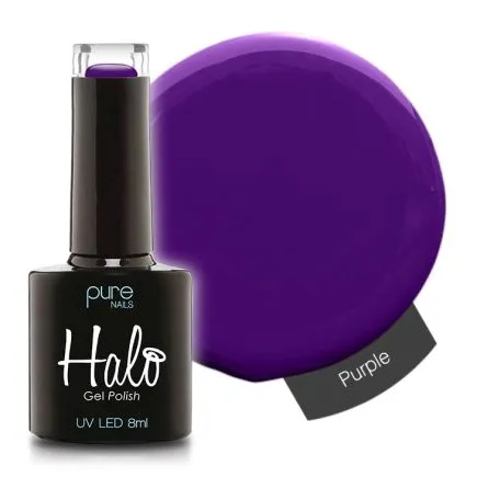 Halo Gel Polish Purple (8ml)