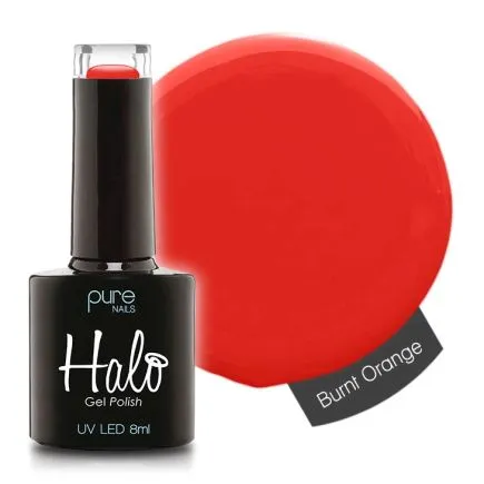 Halo Fallen Angels Collection Gel Polish Burnt Orange (8ml)