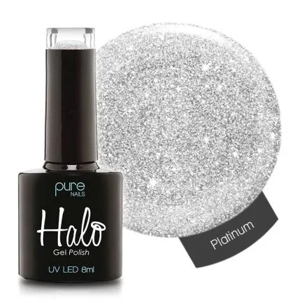 Halo Ice Crystals Collection Gel Polish Platinum (8ml)