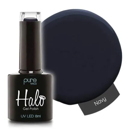 Halo Gel Polish Navy (8ml)