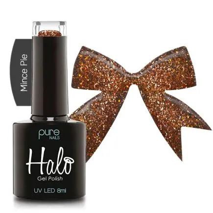 Halo All Wrapped Up Collection Gel Polish Mince Pie (8ml)