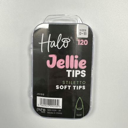 Halo Jellie Tips Stiletto (120 Pack)