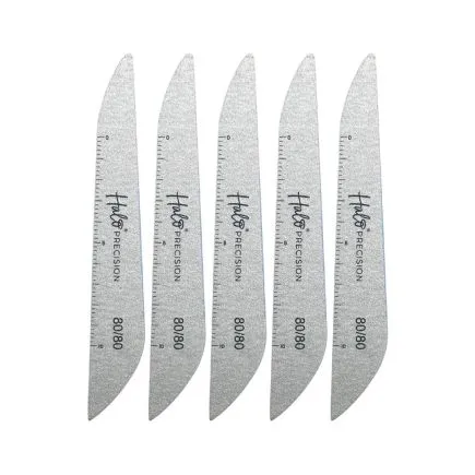 Halo Precision Zebra Files 80/80 (5pk)