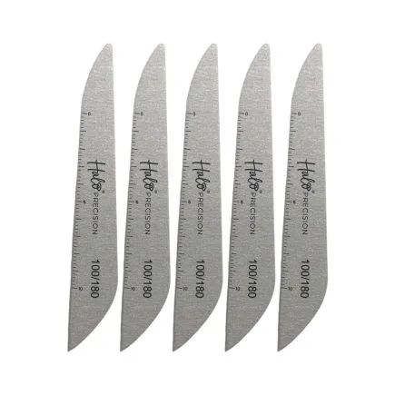 Halo Precision Zebra Files 100/180 (5pk)