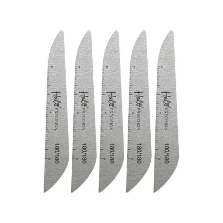 Halo Precision Zebra Files 180/180 (5pk)