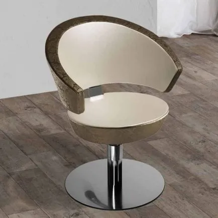 Salon Ambince Flute Styling Chair - Rounded Base