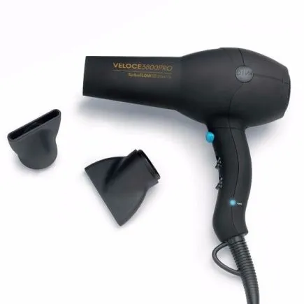 Diva Pro Veloce 3800 Pro Hair Dryer Black