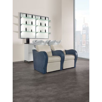 Salon Ambience Luxury Double Wash Unit with Massage