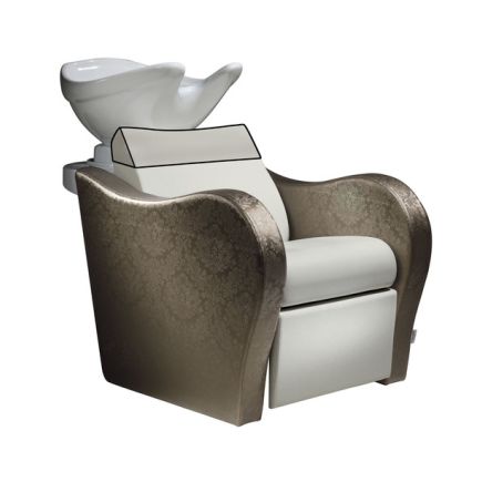 Salon Ambience Luxury Wash Unit Clear Backrest Cover