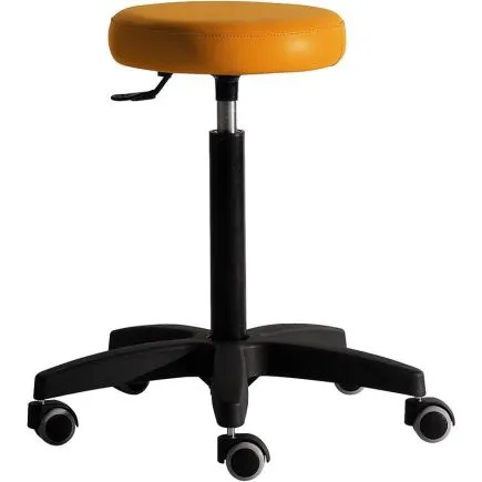 Salon Ambience Harley Stool Black Plastic Base