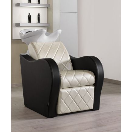 Salon Ambience Luxury+ Wash Unit White Basin