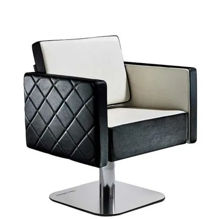 Salon Ambience Square+ Hydraulic Styling Chair Five Star Black Base