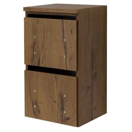 Salon Ambience Bridge Cabinet with Two Drawers