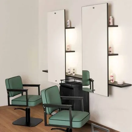 Salon Ambience Oxford Styling Unit with Three Shelves & Footrest FR/040