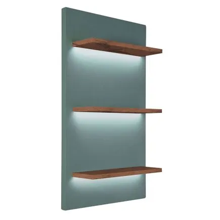 Salon Ambience Rainbow LED Lit Shelves Three Shelves