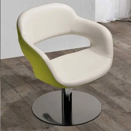 Salon Ambience Vanessa Hydraulic Styling Chair Round Black