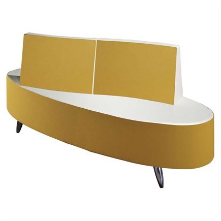 Salon Ambience B-Side Two Seater Sofa S Shape