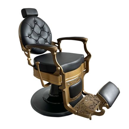 Mirplay Check Barber Chair Gold