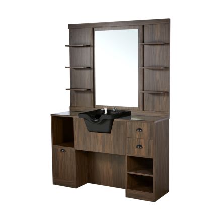 Mirplay OKE 2 B/B Barber Unit Dark Brown