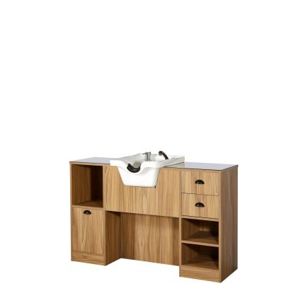 Mirplay OKE 4 BR/W Barber Unit Light Brown