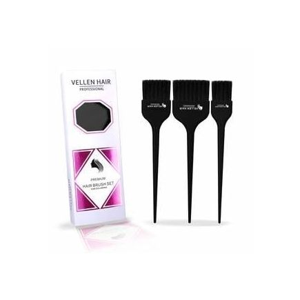 Vellen Tint Brush Set Black (3pk)