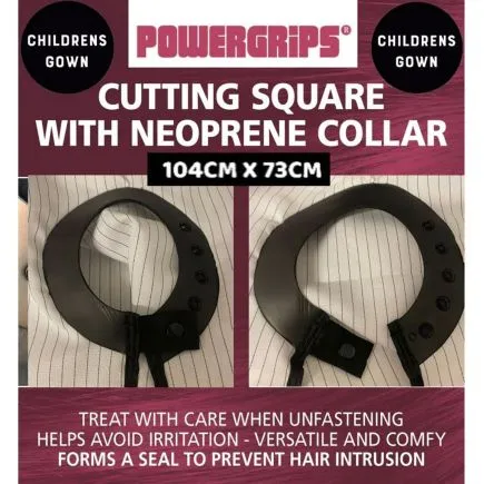 Powergrips Childs Cutting Square Neoprene Collar