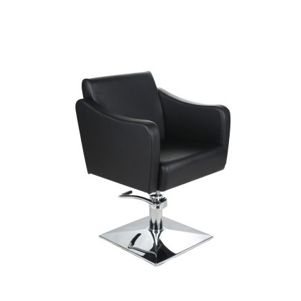 Salon Fit Manhattan Hydraulic Styling Chair - Black