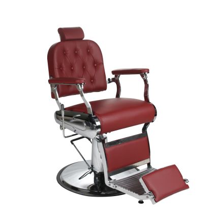 Salon Fit Empire Barbers Chair - Red