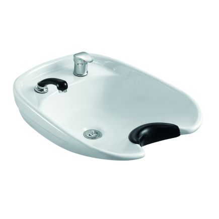 Salon Fit Backwash Basin Standard - White