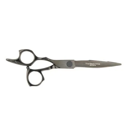 Matakki Black Ninja Left-Handed Hair Cutting Scissor 6 inch