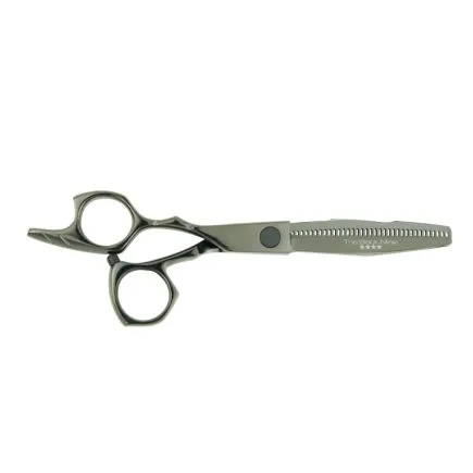 Matakki Black Ninja Left-Handed Professional Hair Thinning Scissor 6 inch