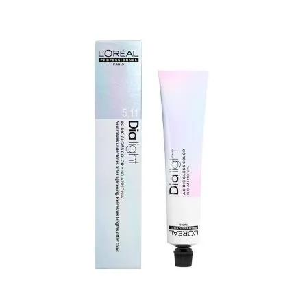 L'Oréal Professionnel Dia Light Semi-Permanent Hair Colour 7.12 Ash Iridescent Blonde (50ml)