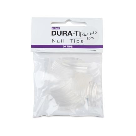 NSI Duratips Clear Size 1 (50pk)