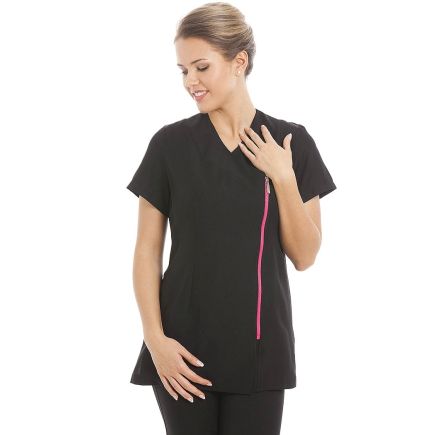 Gear Miami Tunic Black with Pink Zip - Size 10