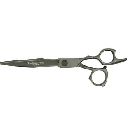 Matakki Black Ninja Professional Hair Cutting Scissor 6.5 inch