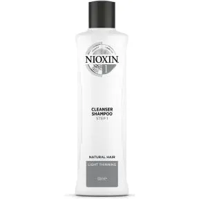 NIOXIN System 1 Cleanser Shampoo for Natural Hair with Light Thinning 300ml