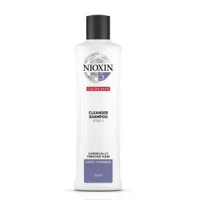 Nioxin System 5 Cleanser Shampoo for Chemically Treated Hair with Light Thinning 300ml