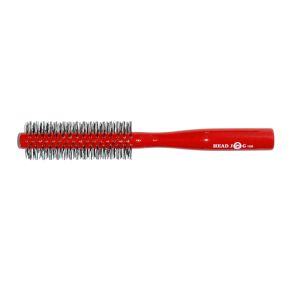 Head Jog 106 Red Lacquer Wooden Radial Brush - Medium