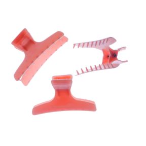 Hair Tools Butterfly Clamps Large Pink