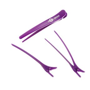 Head Jog Klip-itz Sectioning Clip Purple (6pk)