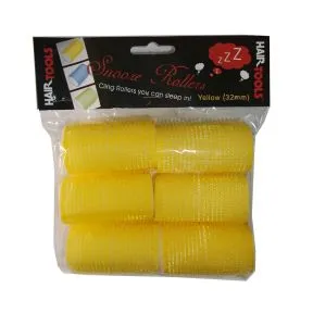 Hair Tools Snooze Rollers Yellow 32mm (6)