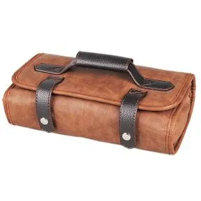 Head Jog Barbers Tool Roll - Brown