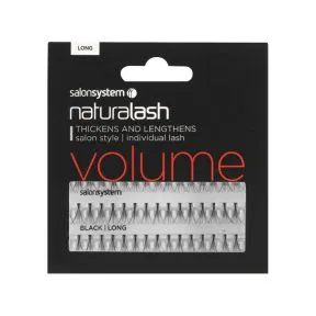 Salon System Individual Lashes Flare Black - Long