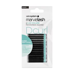 Salon System Marvelash D Curl 0.20 Volume Super Soft Lashes - Assorted Length