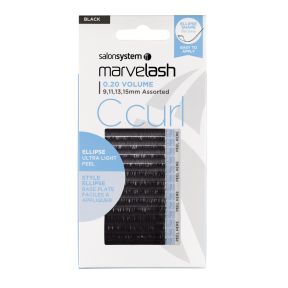 Salon System Marvelash C Curl 0.20 Ellipse Lashes - Assorted Length