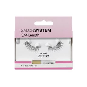 Salon System 3/4 Length Strip Lash (No. 033 Classic Light)