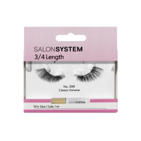 Salon System 3/4 Length Strip Lash (No. 099 Classic Volume)