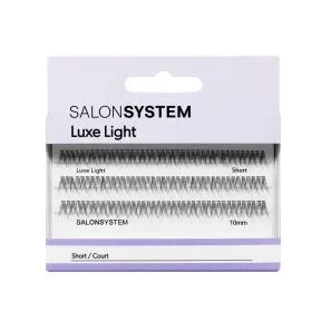 Salon System Individual Lashes Luxe Light Short